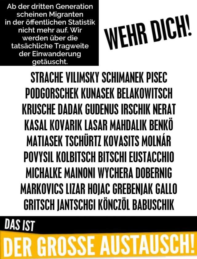 Der Große Austausch - presented by FPÖ